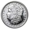 1/2 oz .999 Silver Morgan Round