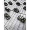 1:200 Scale Investment Caster .999 silver Tiger I tank model