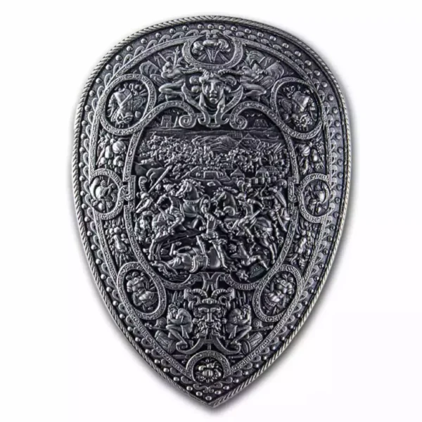 1/2oz Korea Shield of King Henry .999 Silver stackers