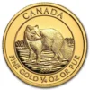 1/4oz Royal Canadian Mint Arctic Fox .9999 Gold Coin