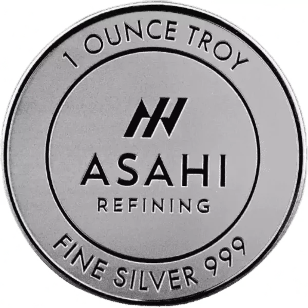 1 oz Asahi Mint .999 Silver Round