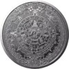 1 oz Aztec Calendar .999 Silver Round
