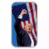 1 oz Trump Fight .999 Silver Coloured Bar