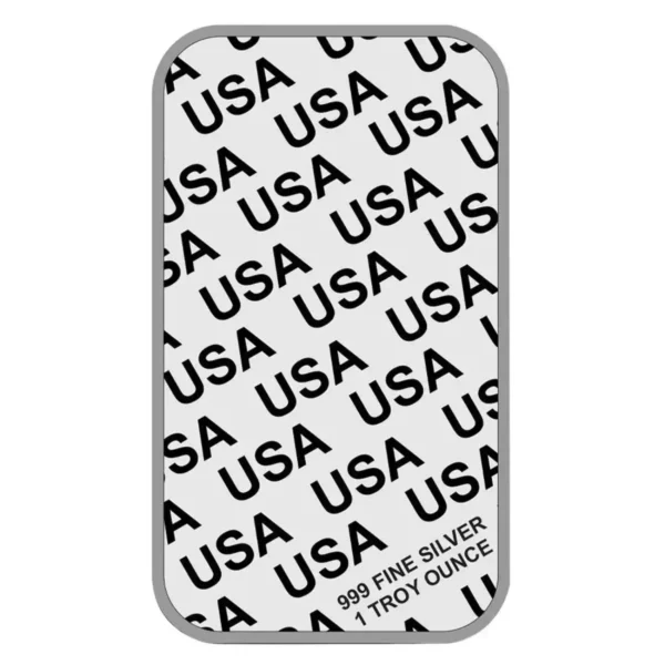 1 oz Trump Fight .999 Silver Coloured Bar