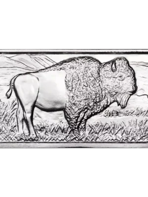 10oz Highland Mint Buffalo .999 Silver Bar
