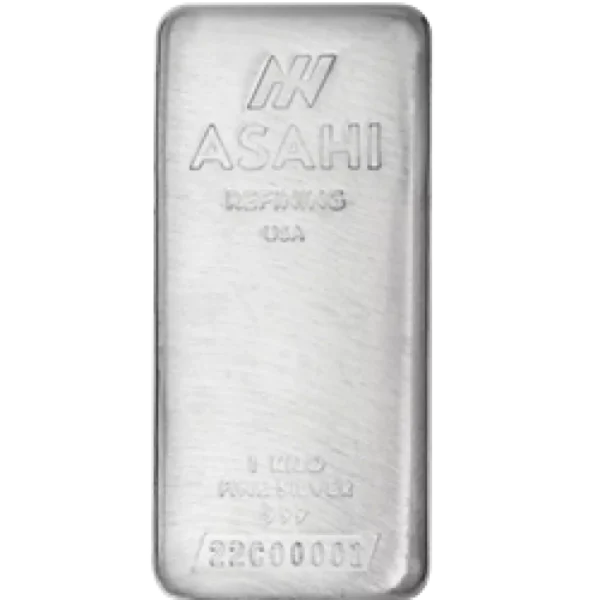 100oz Asahi .999 Silver Bar
