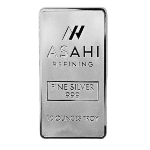10oz Asahi .999 Silver Bar