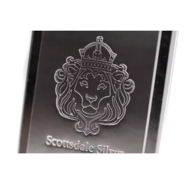 10oz Scottsdale .999 Silver Stacker Bar