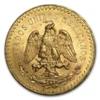 1946 Mexico Gold 50 Pesos BU