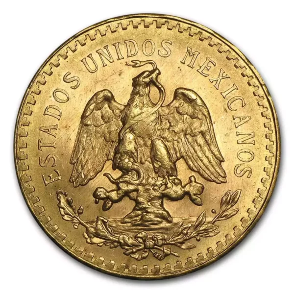 1946 Mexico Gold 50 Pesos BU