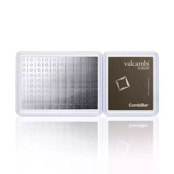 1g x 100 Valcambi .999 Silver CombiBar