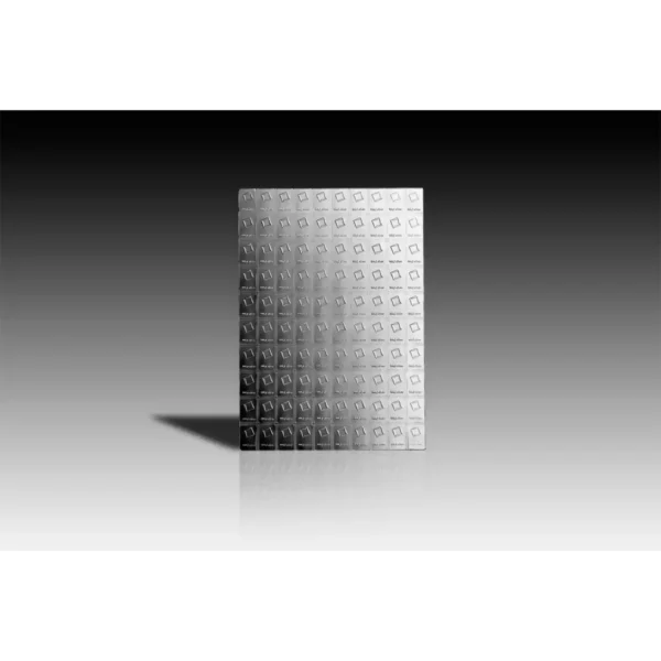 1g x 100 Valcambi .999 Silver CombiBar