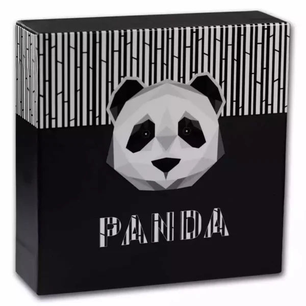 1oz 2022 Fiji 3D Panda .999 Silver Coin