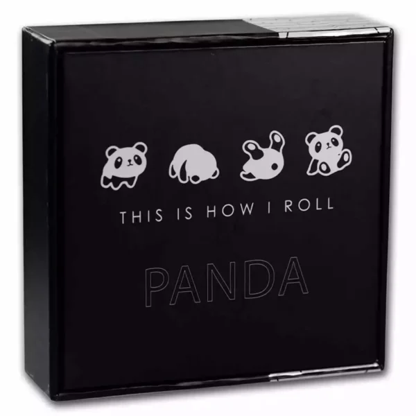 1oz 2022 Fiji 3D Panda .999 Silver Coin