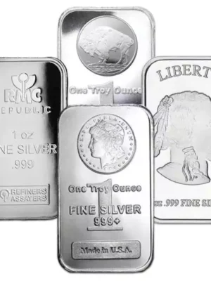 1oz .999 Silver Bar (Random Design)