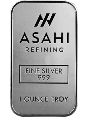1oz Asahi Mint .999 Silver Bar