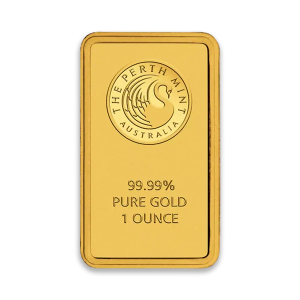 1oz Australian Perth Mint .9999 Gold Bar in Assay