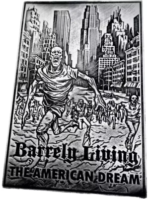 1oz Barrely Living the American Dream .999 Silver Card Bar
