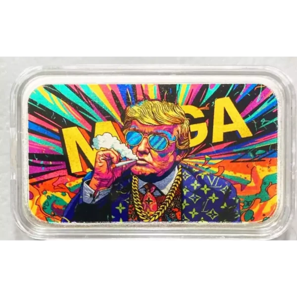 1oz Designer Don Colorized .999 Silver Bar