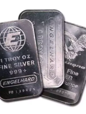 1oz Engelhard .999 Silver Bar (Random Design)