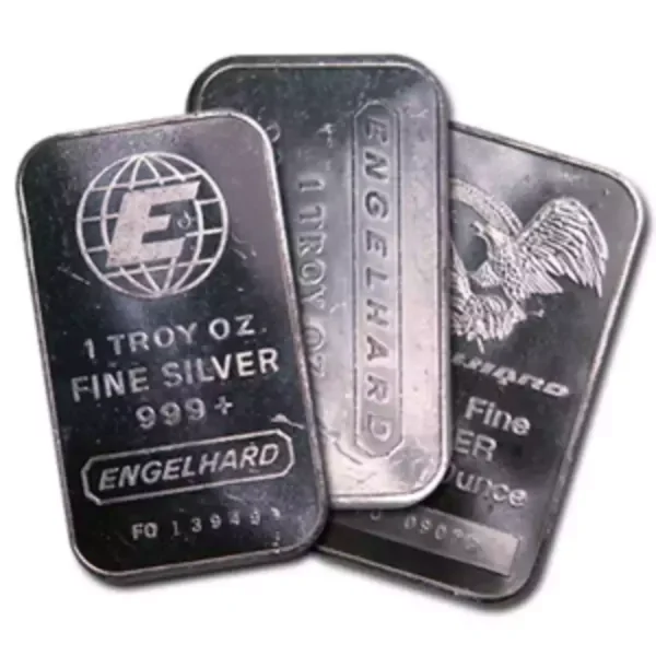 1oz Engelhard .999 Silver Bar (Random Design)