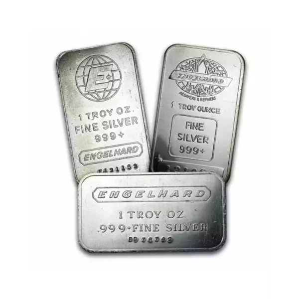 1oz Engelhard .999 Silver Bar (Random Design)