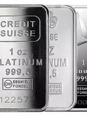 1oz Generic .9995 Platinum Bar (Random Design)