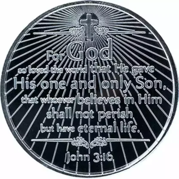 1oz Mason Mint ICTHUS Silver Round