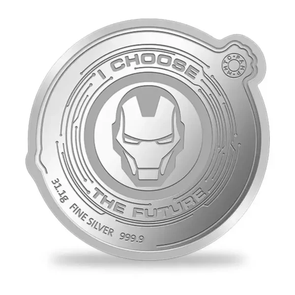 1oz MMTC Pamp Marvel Iron Man .999 Silver Medal