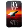 1oz Scottsdale Mint " Fly Fight Win" Colorized .999 Silver Bar