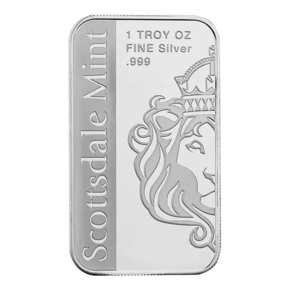 1oz Scottsdale Mint " Fly Fight Win" Colorized .999 Silver Bar