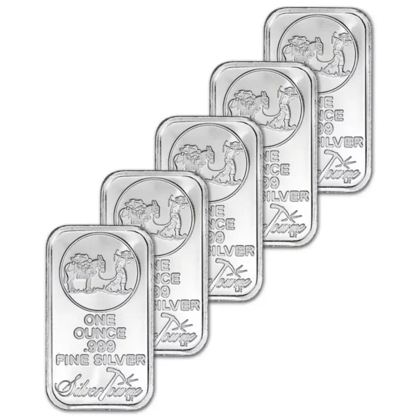 1oz  SilverTowne .999 Silver Prospector Bar