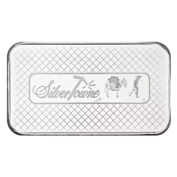 1oz  SilverTowne .999 Silver Prospector Bar