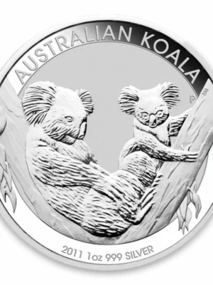 2011 1oz Australian Perth Mint Silver Koala