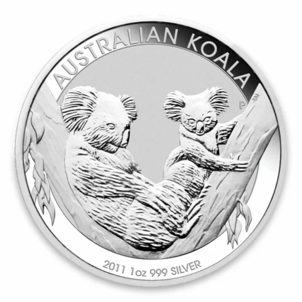 2011 1oz Australian Perth Mint Silver Koala