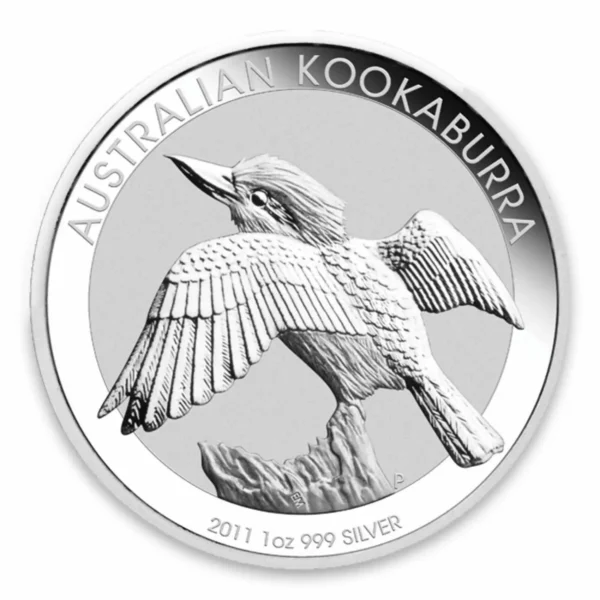 2011 1oz Australian Perth Mint Silver Kookaburra