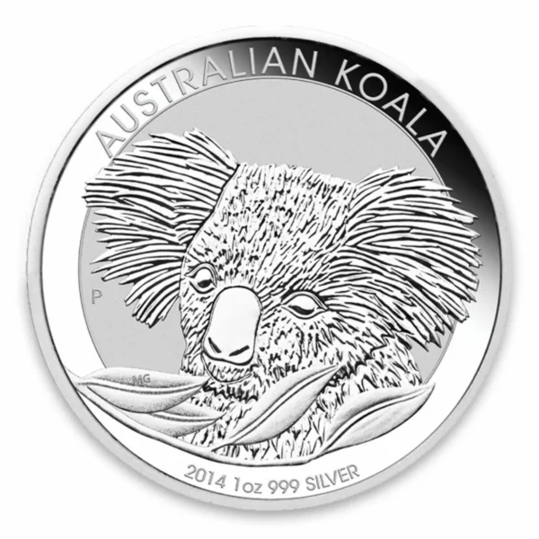 2014 1oz Australian Perth Mint Silver Koala