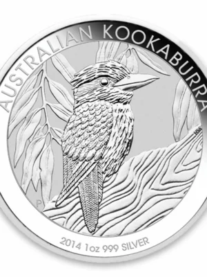 2014 1oz Australian Perth Mint Silver Kookaburra