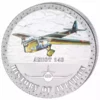 2014 20g Burundi History of Aviation Amiot 143 .999 Silver Coin