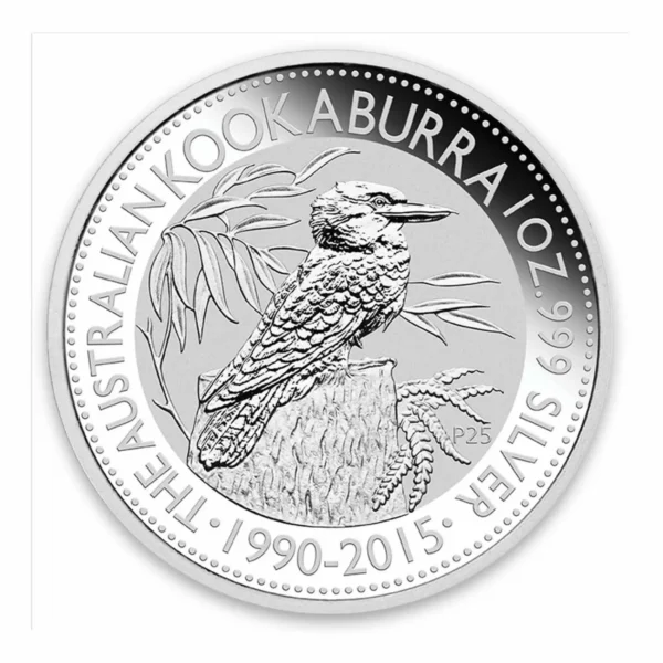 2015 1oz Australian Perth Mint Silver Kookaburra