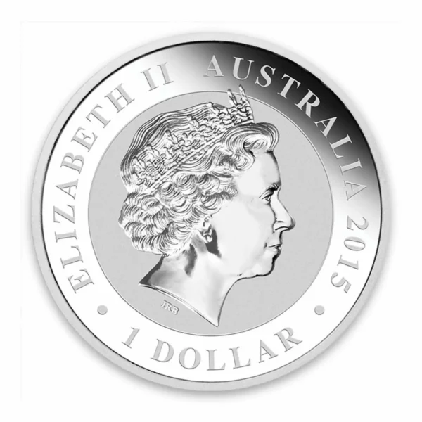 2015 1oz Australian Perth Mint Silver Kookaburra