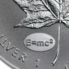 2015 1oz Canada Reverse Proof .9999 Silver Maple W/ E=MC2 Privy