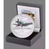 2015 20g Burundi History of Aviation Vought F4U Corsair .999 Silver Coin