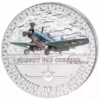2015 20g Burundi History of Aviation Vought F4U Corsair .999 Silver Coin