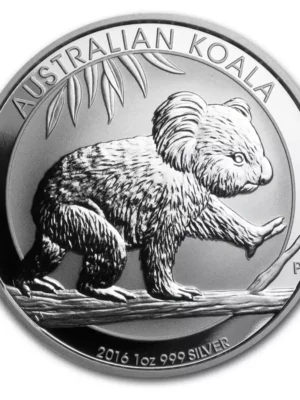 2016 1oz Australian Perth Mint .9999 Silver Koala