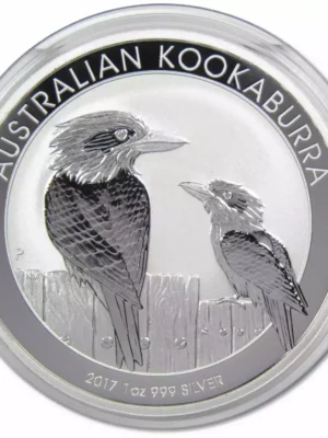 2017 1oz Australian Perth Mint Silver Kookaburra