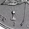 2018 1 oz  Canadian .9999 Silver Maple Leaf Reverse Proof Coin W/ Lightbulb Privy