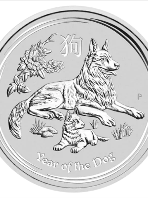 2018 10oz Australian Perth Mint Year of the Dog