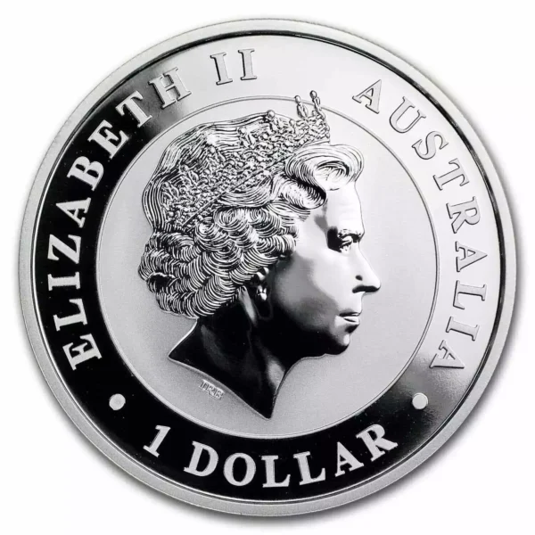 2018 1oz Australian Perth Mint Silver Koala W/ Year of Dog Privy