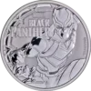 2018 1oz Tuvalu Marvel  "Black Panther" .9999 Silver Coin